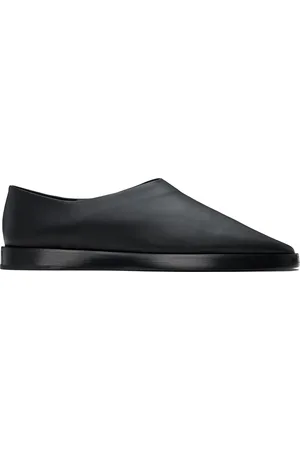 FEAR OF GOD Mules noires en cuir