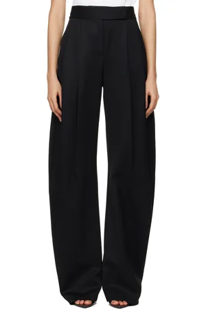 The Attico Pantalon long noir