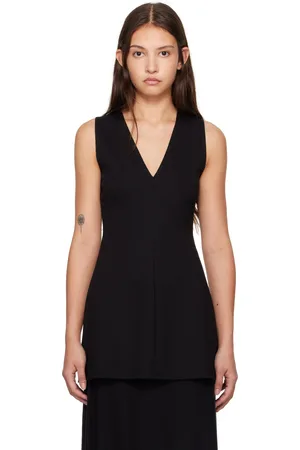 Leset Haut de style tunique Rio noir à col en V