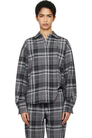 The Attico Chemise Eliza grise
