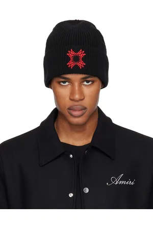 AMIRI Bonnet noir à quadrigramme