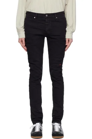 KSUBI Jean Van Winkle noir à effet légèrement délavé