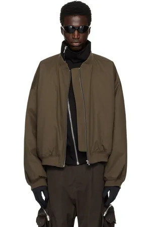 FFFPOSTALSERVICE Blouson aviateur Team MA-1 brun