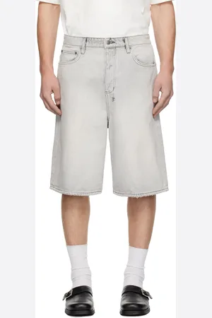 KSUBI Short Maxx Snow blanc en denim