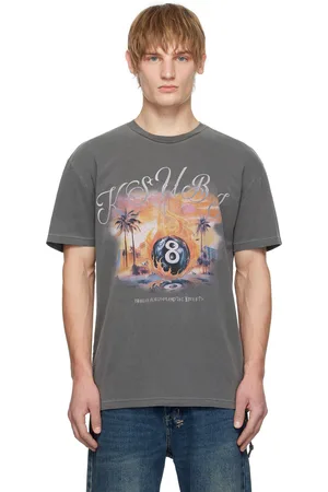 KSUBI T-shirt surdimensionné World Order gris