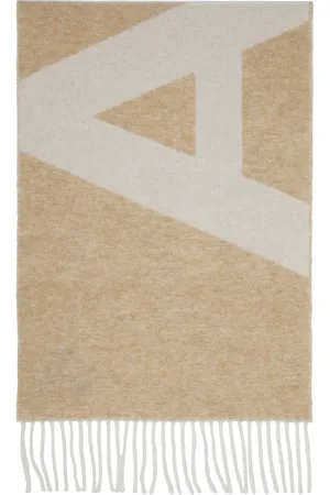 A.P.C. Écharpe Malo beige