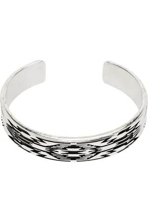 Isabel Marant Bracelet argenté à ornements gravés