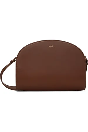 A.P.C. Sac Demi-lune brun