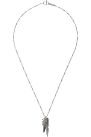 Isabel Marant Collier argenté à pendentif