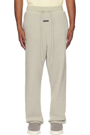 FEAR OF GOD Pantalon de survêtement de randonnée gris en molleton polaire édition adidas Originals