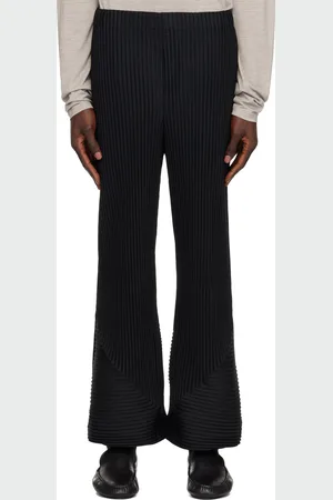 Issey Miyake Pantalon Pleats Bottoms 2 noir