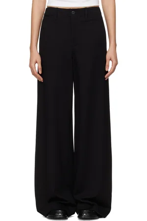 RAG&BONE Pantalon Sofie noir en point de Rome