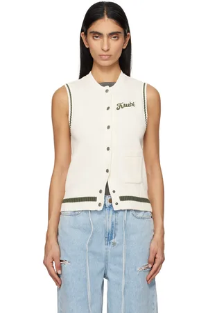 KSUBI Gilet Academy blanc cassé