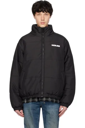 KSUBI Blouson matelassé réversible noir à logo Sott