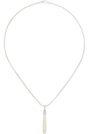 Dunton Ellerkamp Collier argenté à pendentif en nacre