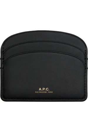 A.P.C. Porte-carte Demi-lune noir