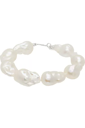 Gohar World Bracelet blanc à perles baroques - Host
