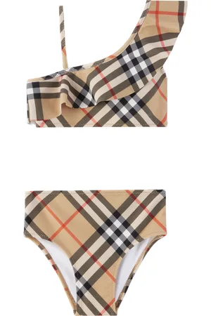Burberry Enfant | Bikini beige à carreaux