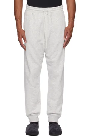 SKIMS Pantalon de survêtement fuselé gris - Fleece Lounge