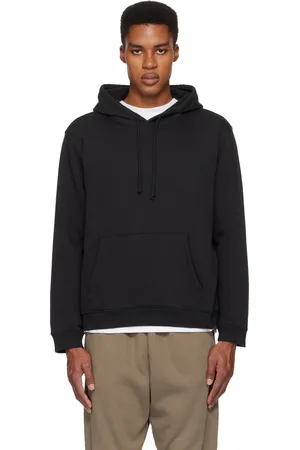SKIMS Pull à capuche noir - Fleece Lounge