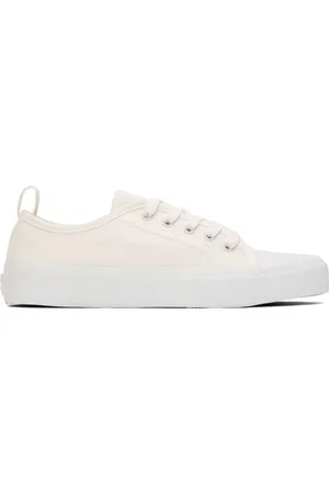 STUDIO NICHOLSON Baskets Byrd blanc cassé en canevas