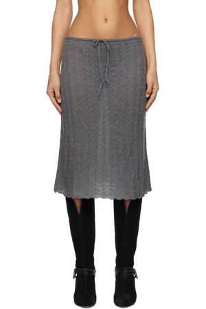 Paloma Wool Jupe midi Endrina grise