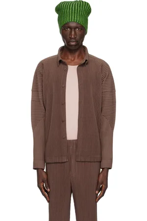 Issey Miyake Chemise Monthly Color November brune