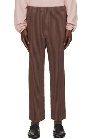 Issey Miyake Pantalon Monthly Color November brun