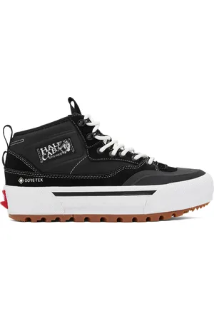 Vans Baskets Half Cab noir et blanc à isolation par GORE-TEX® - MTE