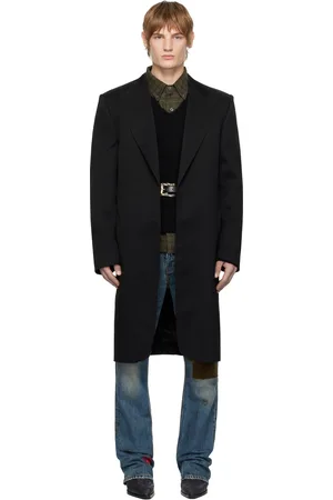 ENFANTS RICHES DEPRIMES Manteau Farewell noir