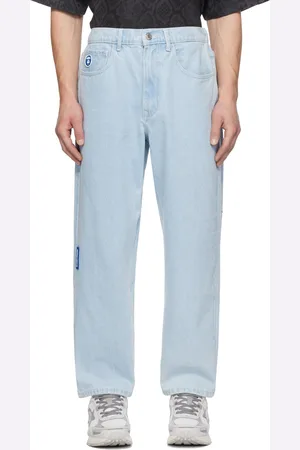 A Bathing Ape Jean bleu à logo AAPE Now