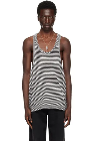 Isabel Marant Débardeur Darius noir et blanc