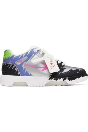 OFF-WHITE Baskets Out Of Office argentées édition Bstroy
