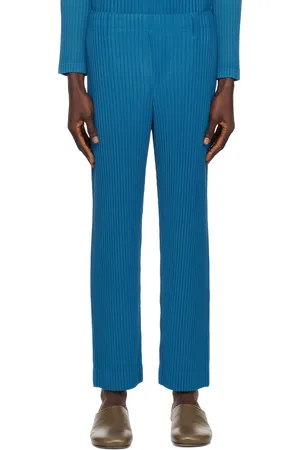 Issey Miyake Pantalon Color Palette 2 bleu édition Ronan Bouroullec