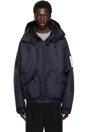 N. HOOLYWOOD Blouson CWU-45P noir édition Alpha Industries