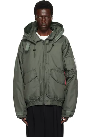 N. HOOLYWOOD Blouson CWU-45P kaki édition Alpha Industries