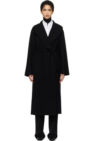 The Row Manteau Malika noir