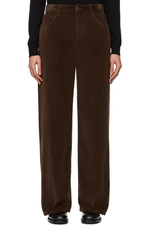 The Row Pantalon Eglitta brun