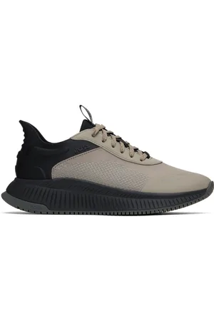HUGO BOSS Baskets TTNM EVO kaki et noir