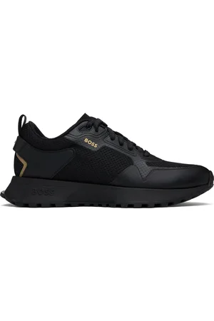 HUGO BOSS Baskets noires à panneaux