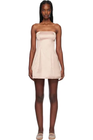Staud Robe courte Silvia rose