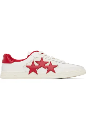AMIRI Baskets Pacific blanc et rouge