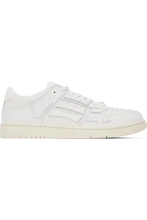 AMIRI Baskets basses blanches à appliqués Skel Top