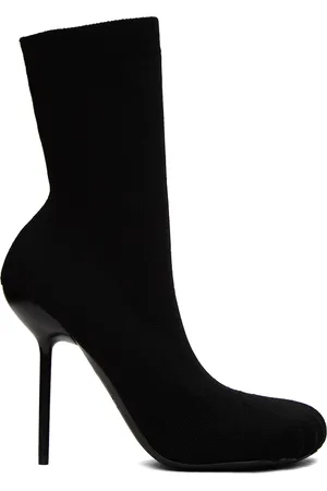 Balenciaga Bottes 110 noires à bout anatomique