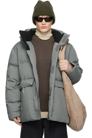 Holzweiler Blouson Dovre gris rembourré en duvet