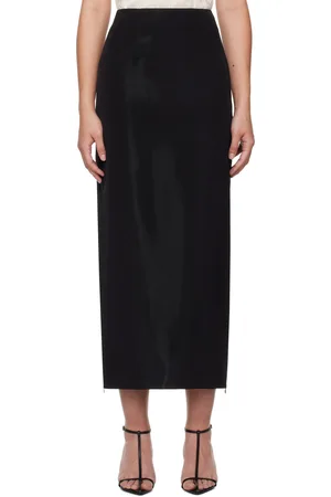 Gia Studios Jupe longue Aodai noire