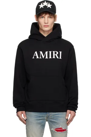 AMIRI Pull à capuche noir à logo - Core