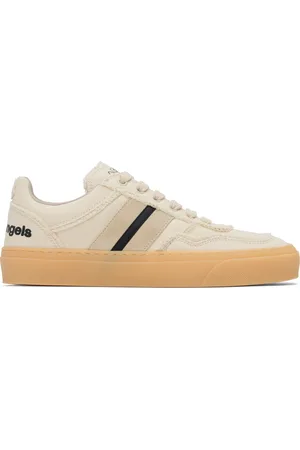 Moncler Baskets basses beiges - Moncler x Palm Angels