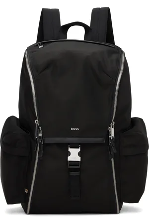 HUGO BOSS Sac à dos noir à poches