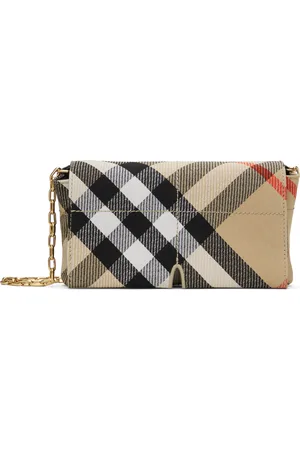Burberry Mini sac à chaine beige - Snip